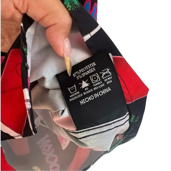 DIXXON Flannel Company Dancun Party Button Down Party Easy Going Shirt Size M - Picture 3 of 4